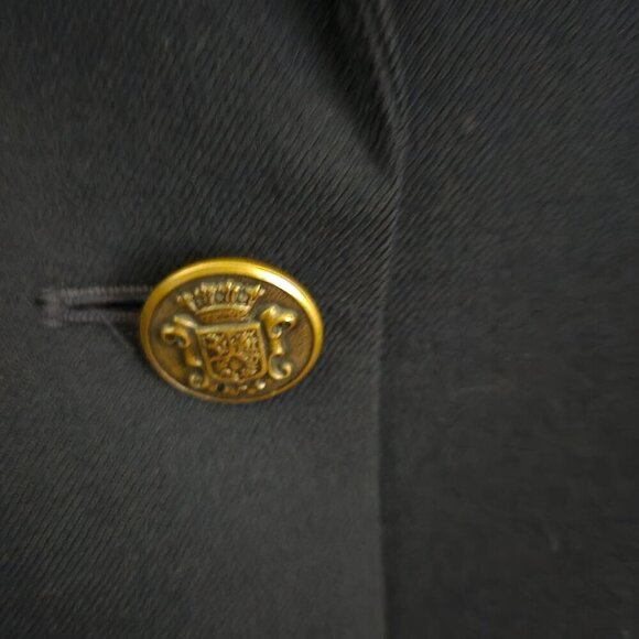 Talbots Vintage Classic Worsted Wool Made In USA Single Breasted Blazer Size 12 - Picture 4 of 5